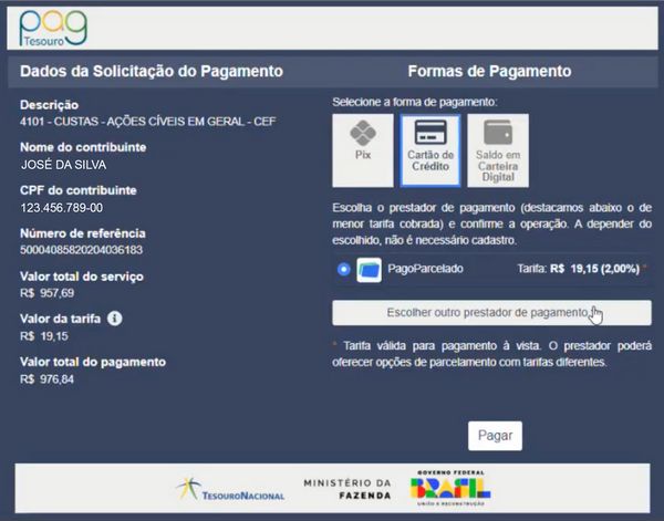 pagamento por cartão 01