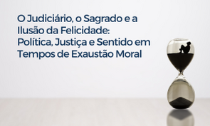 ampulheta com uma pessoa dentro passando o tempo