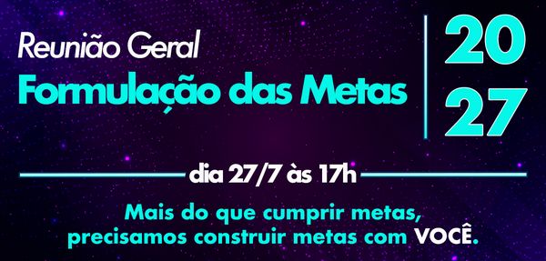 Processo de Formulação das Metas de 2027
