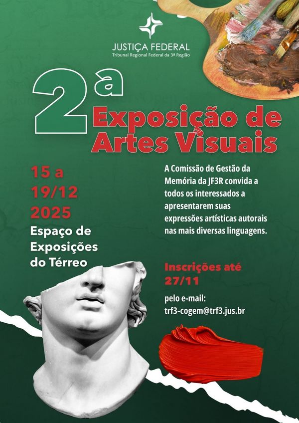 Cartaz 2 Edição Artes Visuais TRF3