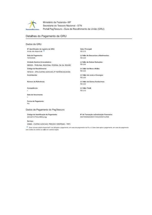 comprovante Pix 2ª via