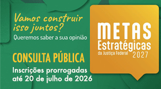 metas estratégicas 2027 - consulta pública até 20/07/2026
