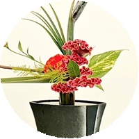 Vaso de Ikebana