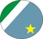 Ícone da bandeira do estado de Mato Grosso do Sul