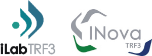 Imagem contendo o logo do ILabTRF3 e INova